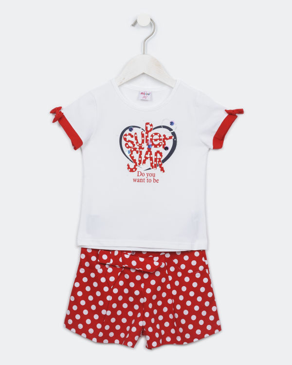 Picture of C1963 GIRLS HIGH QUALITY COTTON SMART SET